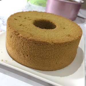淡抹茶酸奶戚风的做法 步骤7
