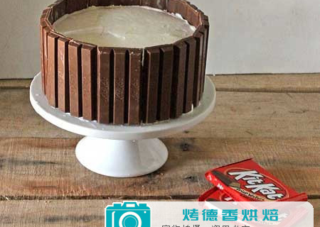 奇巧鱼池蛋糕的制作方法