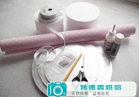 DIY纸杯蛋糕展示架