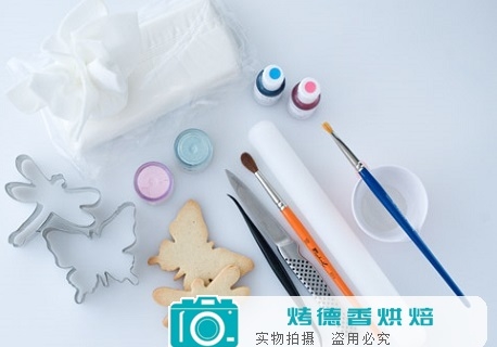 如何制作蜻蜓蝴蝶翻糖装饰曲奇饼干