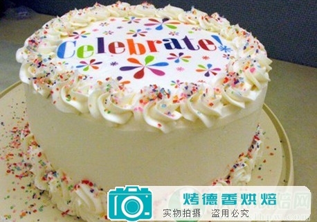 怎样使用蛋糕装饰糖纸