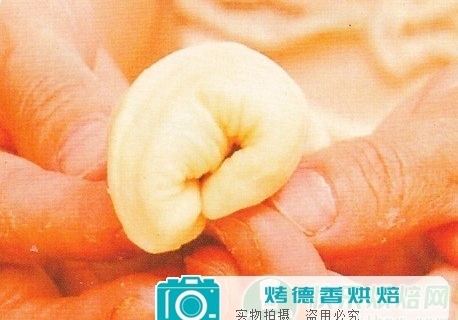 简易面团的滚圆法