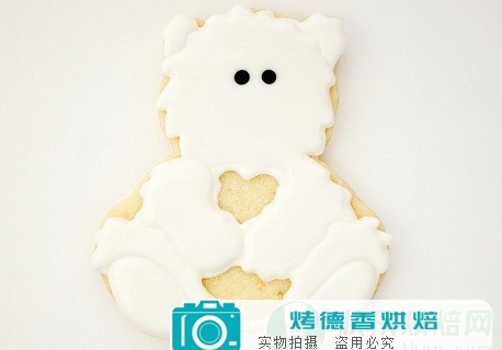 如何制作创意十足的北极熊饼干