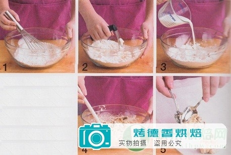 制作滴面软饼的小窍门