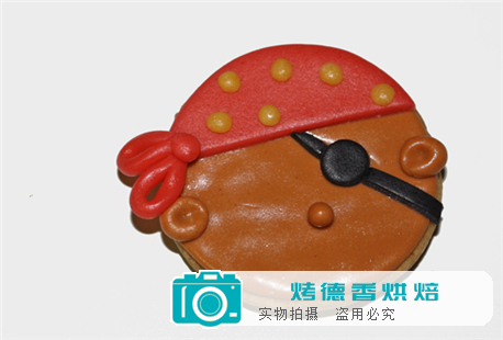 如何制作可爱的小海盗饼干