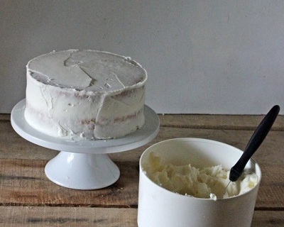 如何制作可爱小金鱼池塘蛋糕