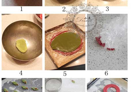 创意十足的圣诞花环饼干