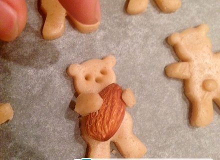 教你制作萌到心都化了的熊仔饼