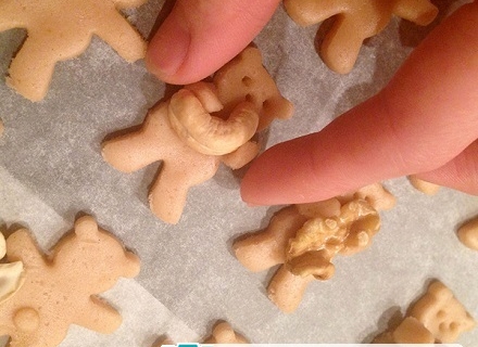 教你制作萌到心都化了的熊仔饼