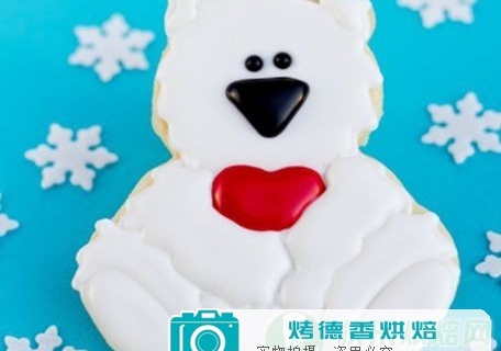 如何制作创意十足的北极熊饼干