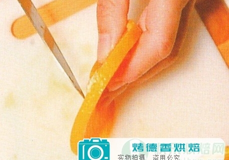 甜味卷的副材料制作方法