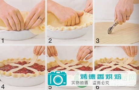 如何给派饼皮玩玩装饰花样