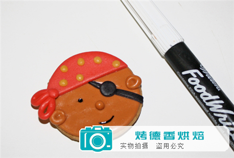 如何制作可爱的小海盗饼干