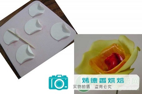 如何制作干佩斯或翻糖彩虹玫瑰