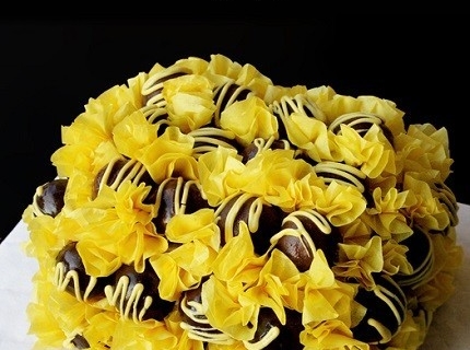 教你用棒棒糖蛋糕制作节日蛋糕