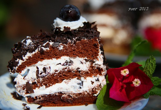 吃货电烤箱食谱：献给母亲浓浓的爱意-黑森林蛋糕的制作方法【母亲节特辑】