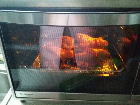 长帝crdf32a电烤箱怎么样？小姐姐用它烤鸡翅！【试用报告2】