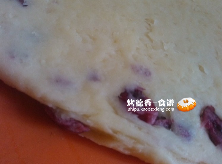 蔓越莓司康的烘焙食谱