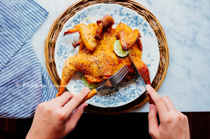 长帝空气烤箱CRWF42NE试用报告-做烤鸡告诉你好不好！