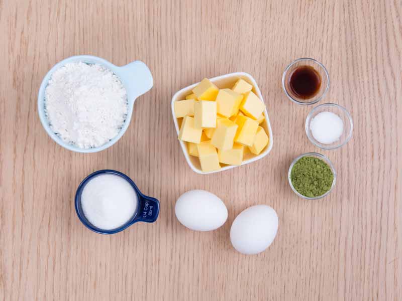 曲奇烘焙食谱:抹茶格子曲奇制作方法