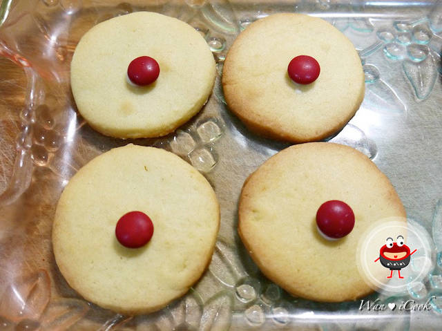 圣诞节烘焙食谱系列-无辜脸麋鹿造型饼干