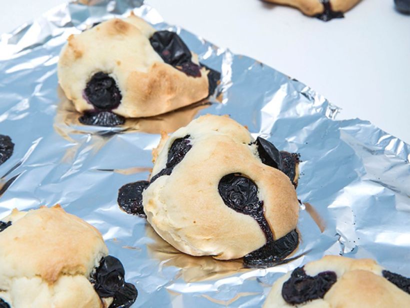 烘焙食谱-蓝莓软曲奇制作方法