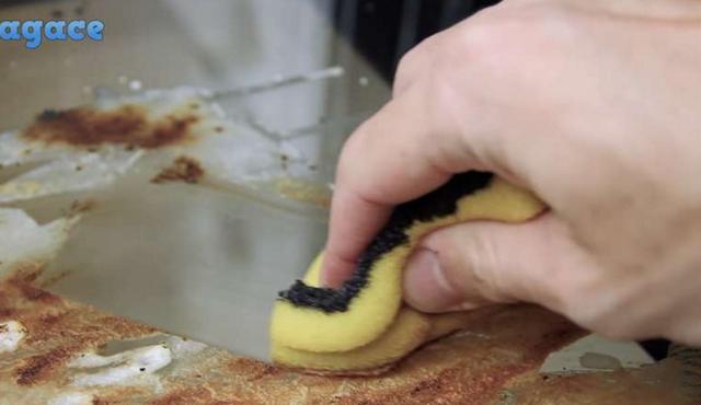 只需要有这个，可以健康无毒无害清洗电烤箱内胆！