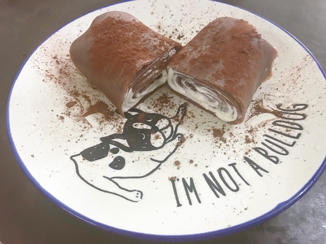 电烤箱烘焙食谱-可可毛巾卷做法