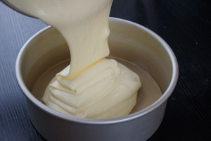 8寸戚风蛋糕（嵌入式烤箱）烘焙食谱