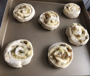 椰蓉果仁面包-烘焙食谱