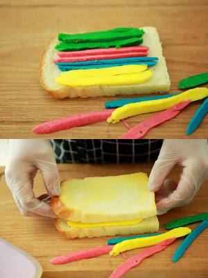 遇上彩虹，吃定“彩虹”——彩虹吐司