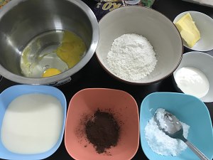 电烤箱烘焙食谱-可可毛巾卷做法