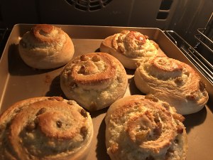 椰蓉果仁面包-烘焙食谱