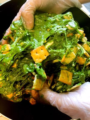 电烤箱烘焙食谱--网红雪花酥做法