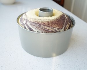 黑米粉大理石蒸蛋糕（超详尽）