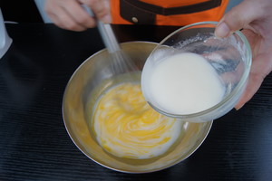 8寸戚风蛋糕（嵌入式烤箱）烘焙食谱