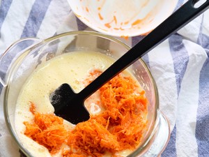 低脂低糖健康胡萝卜蛋糕