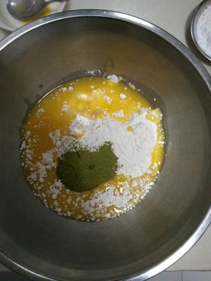 抹茶曲奇饼干制作方法