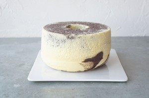 黑米粉大理石蒸蛋糕（超详尽）