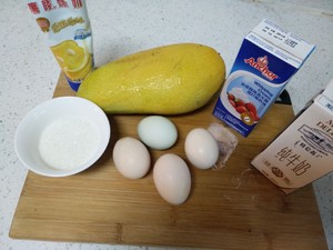 芒果蛋挞-烘焙食谱