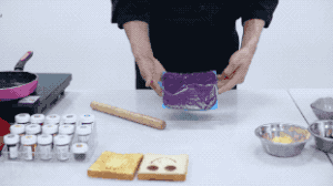 彩虹吐司（动图超详细）烘焙食谱