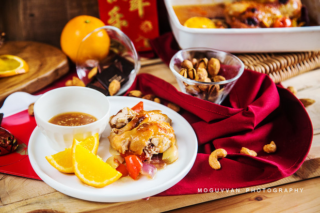 香橙烤鸡腿-烘焙食谱