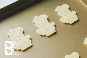 小猪佩奇饼干 制作方法