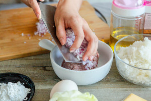 牛肉米汉堡 制作食谱