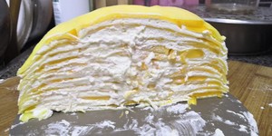 芒果千层蛋糕制作方法