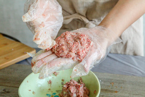 牛肉米汉堡 制作食谱