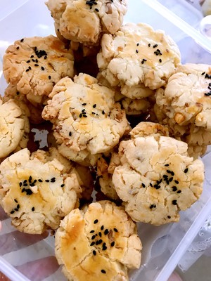 小朋友都爱的核桃酥-玉米油版 制作方法