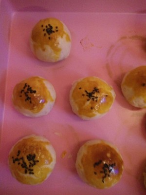 蛋黄酥制作方法