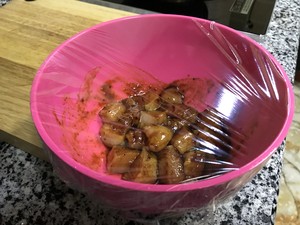 彩椒鸡肉串制作方法