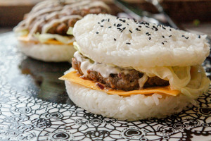 牛肉米汉堡 制作食谱